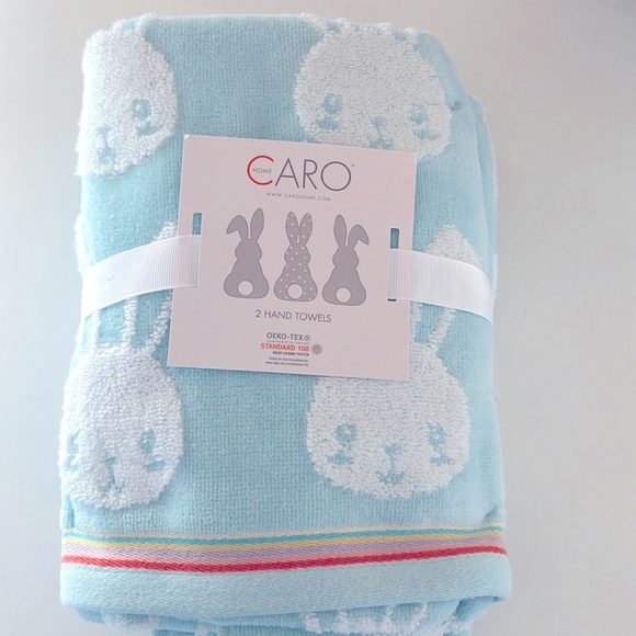 🐇🐣🌷Easter Bunny Hand Kitchen Towels Set of 2 NEW ‼️ - Picture 3 of 6